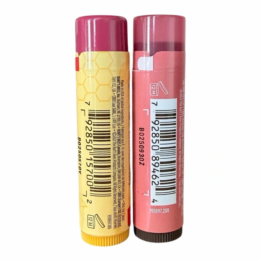 Burt's Bees Lip Balm Duo Set‎ - Pomegranate and Hibiscus